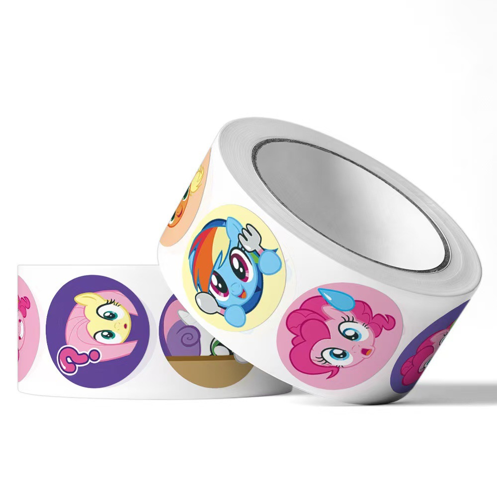 500Pcs My Little Pony Round St - Label Printer Tape のレビューと価格