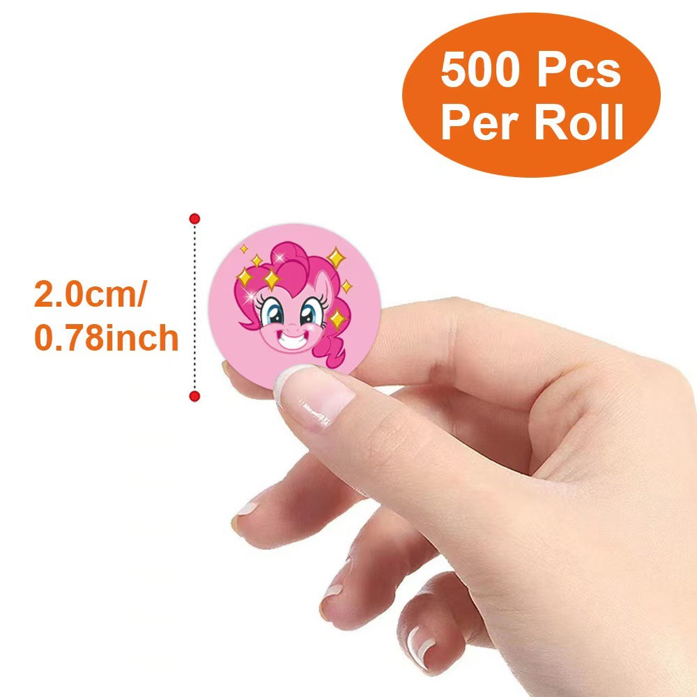 500Pcs My Little Pony Round St - Label Printer Tape のレビューと価格