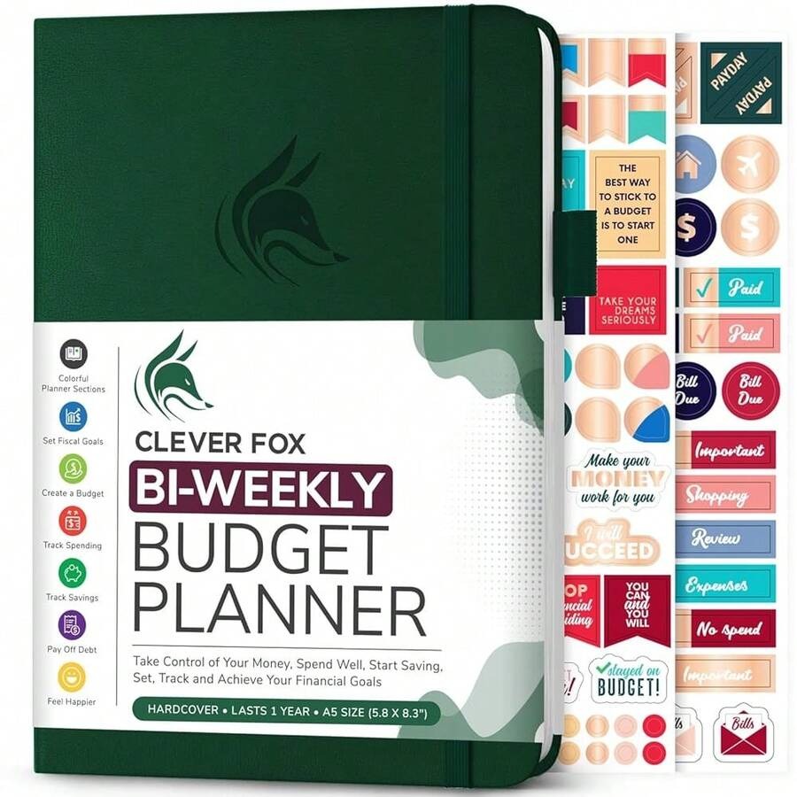 Clever Fox Bi Weekly Budget Pl - Planner Weekly Budget のレビューと価格