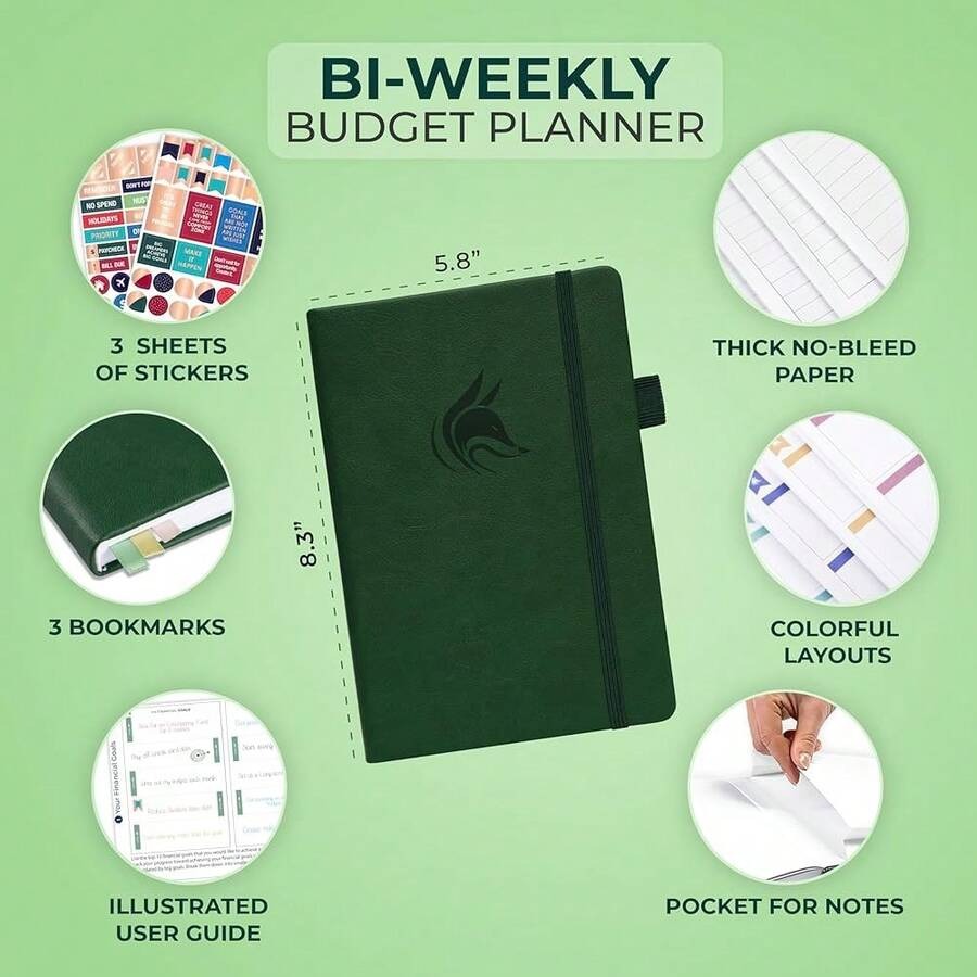 Clever Fox Bi Weekly Budget Pl - Planner Weekly Budget のレビューと価格