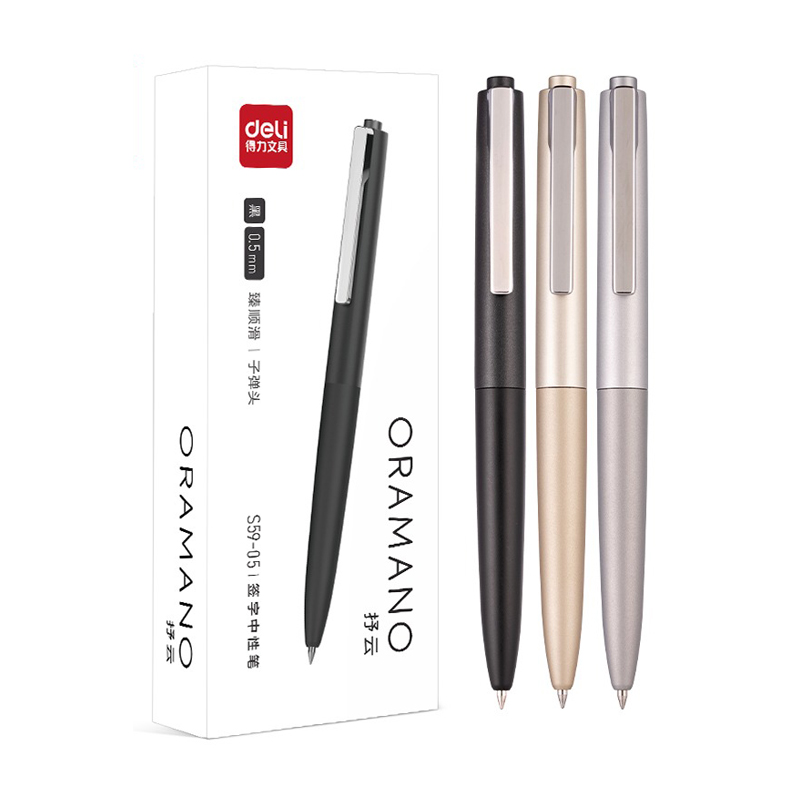 Deli 3pcs 0.5mm/0.7mm Black In - Office Stationery Supply Business のレビューと価格