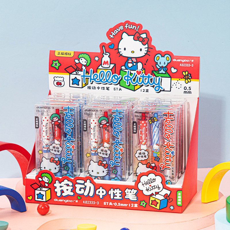 3Pcs Authorized Cartoon Kitty  - Stationery Warehouse のレビューと価格