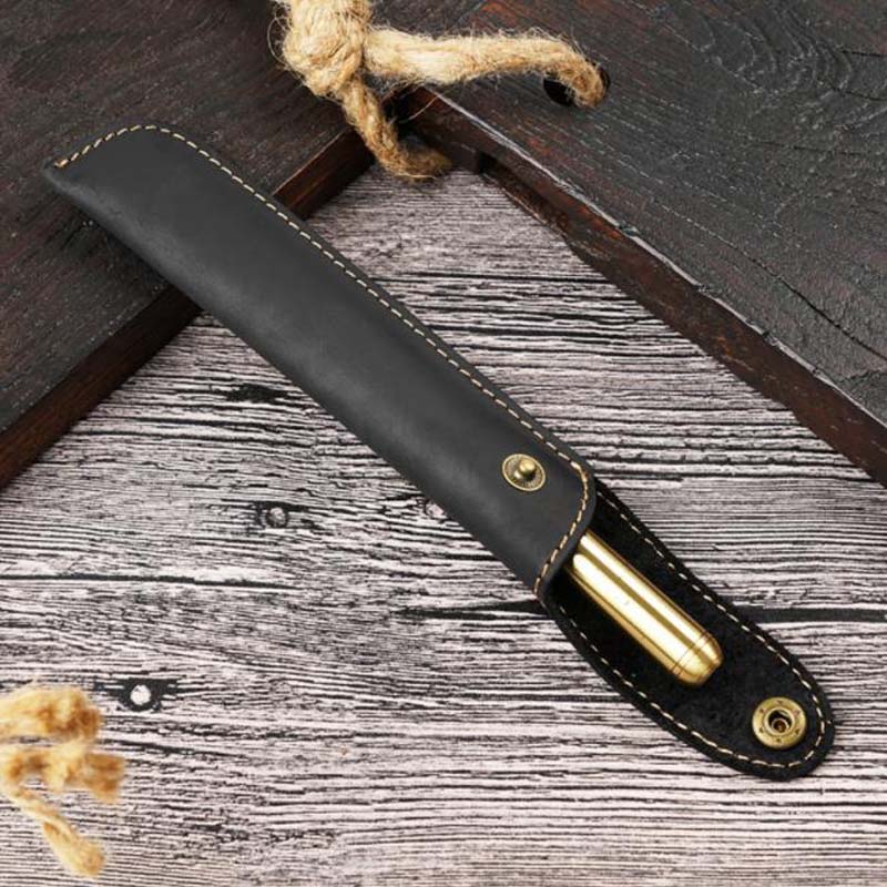 1pc Pen Bag Leather Packaging  - Office Stationery Supply Business のレビューと価格