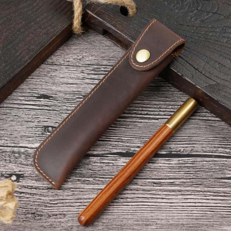 1pc Pen Bag Leather Packaging  - Office Stationery Supply Business のレビューと価格