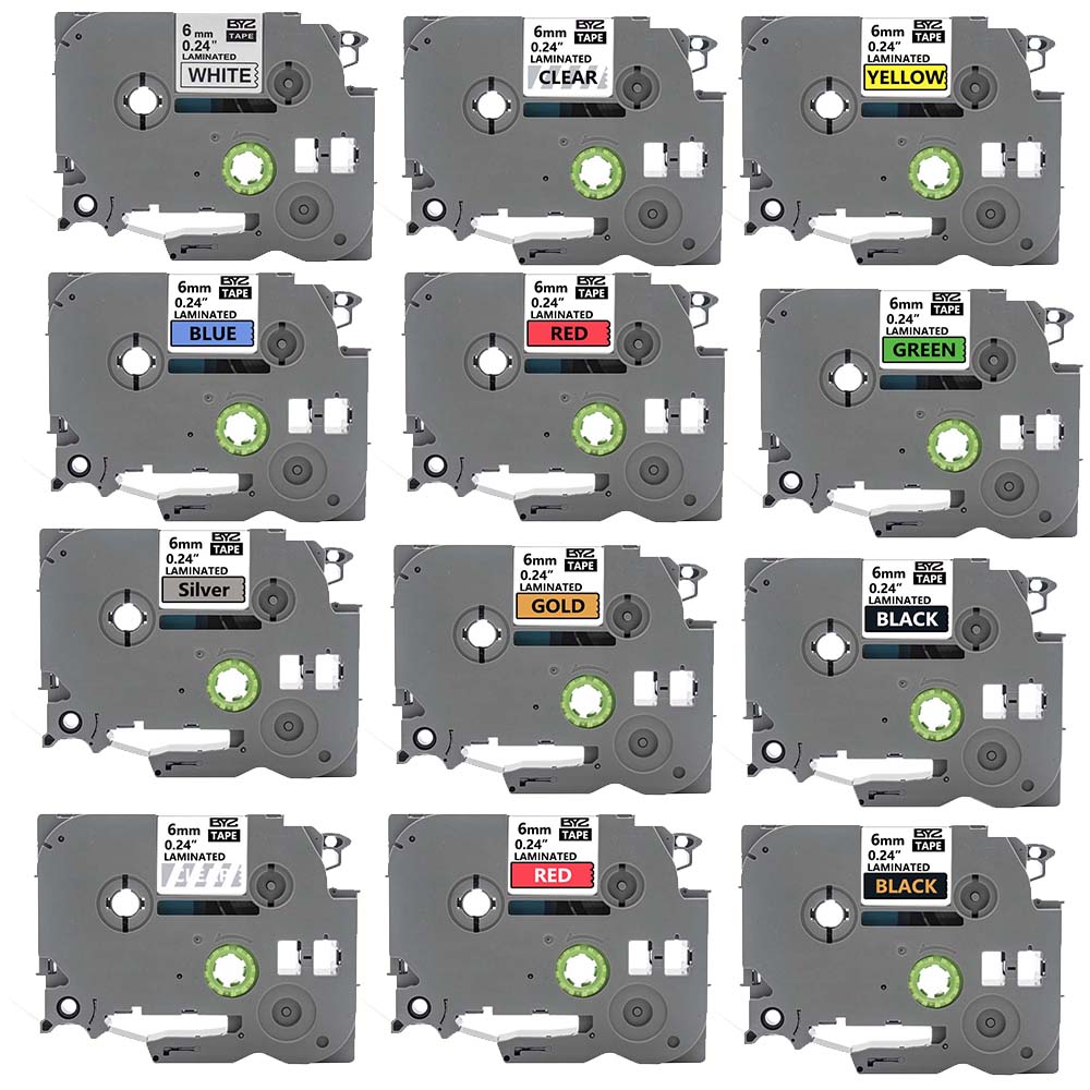 1pack TZe211 Ptouch 6mm/0.24“  - Label Printer Tape のレビューと価格