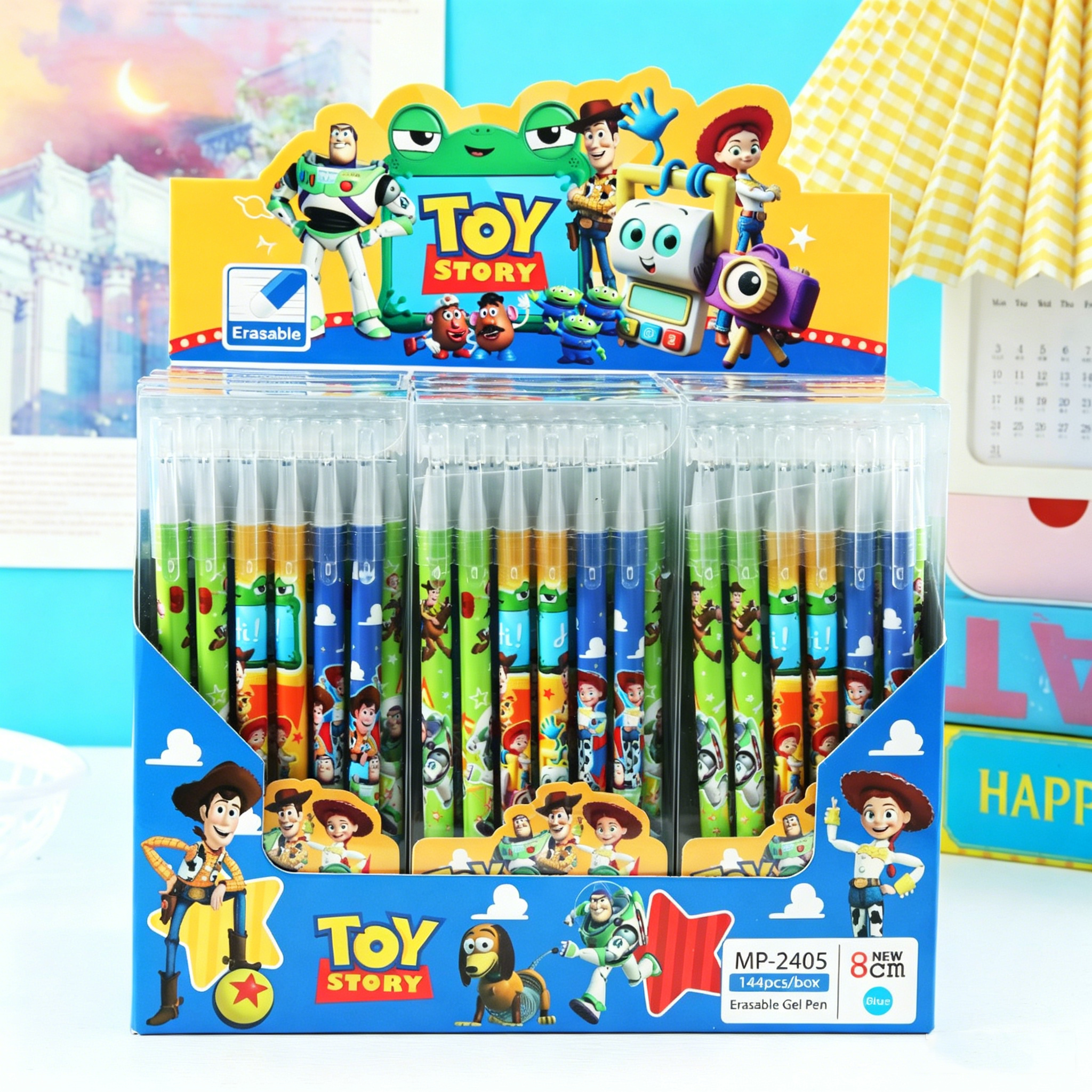 New 6/24pcs Toy Story Magic Er - Gel Ink Pen Set のレビューと価格