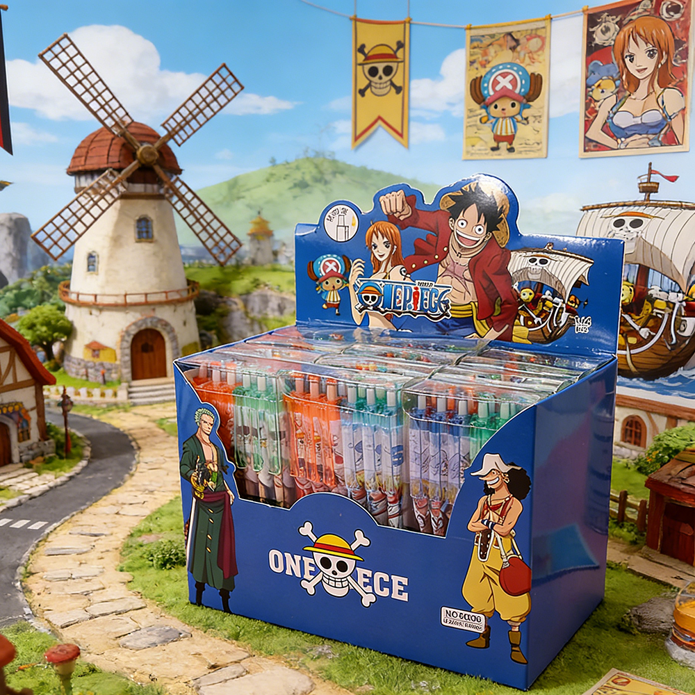 4/12/24Pcs  Anime One Piece Bl - Gel Ink Pen Set のレビューと価格