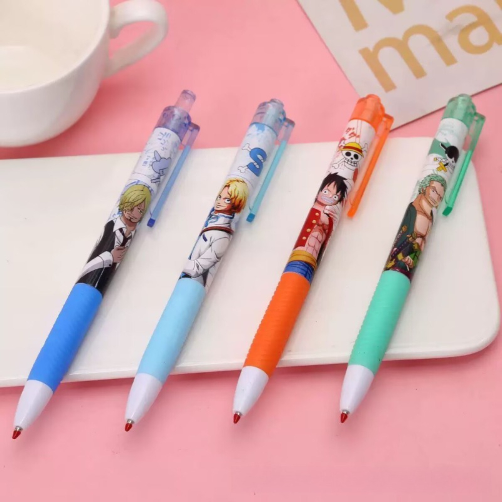 4/12/24Pcs  Anime One Piece Bl - Gel Ink Pen Set のレビューと価格