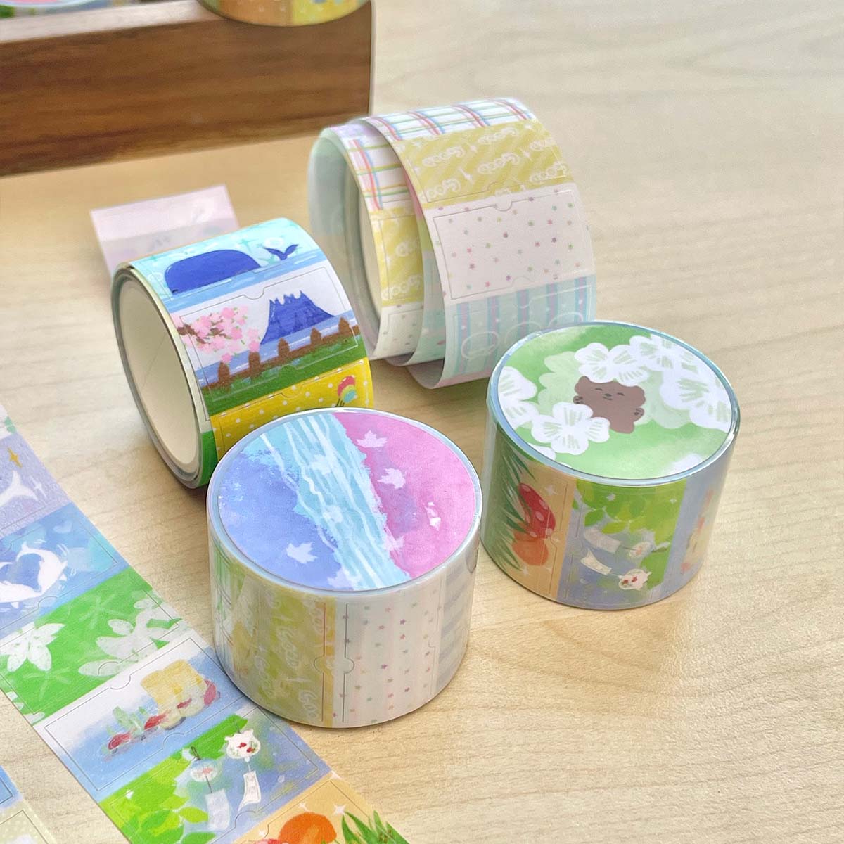 Salt Style Deco Label Sticker  - Label Printer Tape のレビューと価格