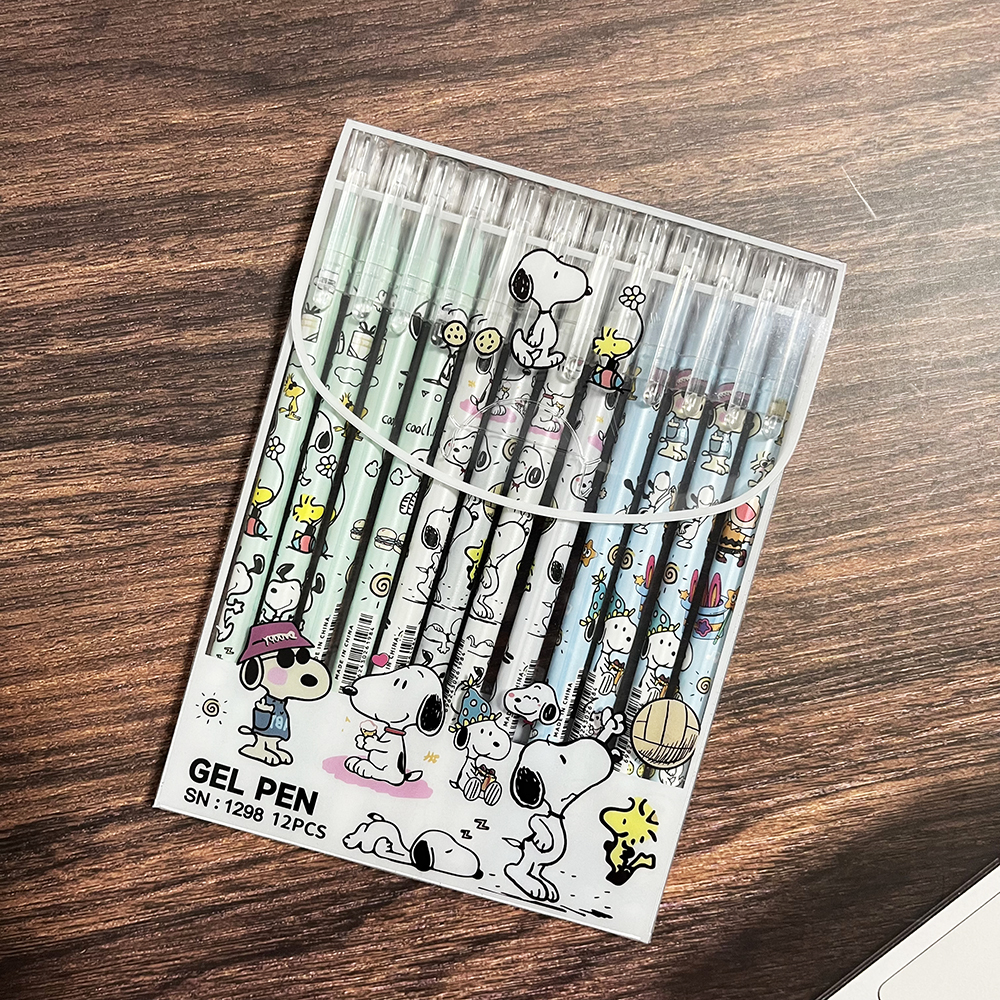 12pcs Snoopy Premium Erasable  - Stationery Supply のレビューと価格