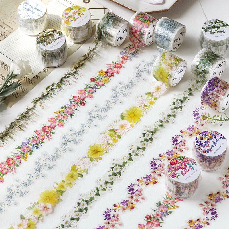 Floral Aesthetic Washi Tape Se - Ideal Stationery & Office Supply のレビューと価格