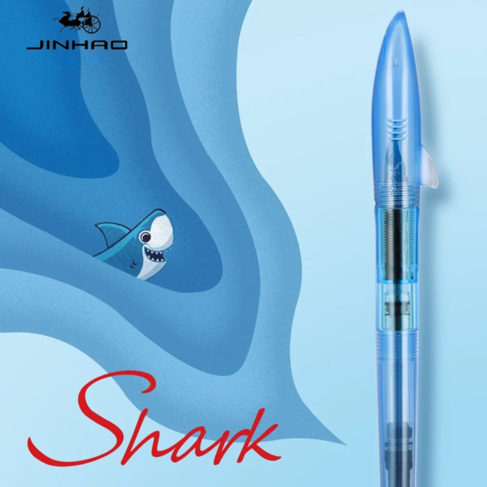 Jinhao Cute Shark Fountain Pen - Office Stationery Supply Business のレビューと価格