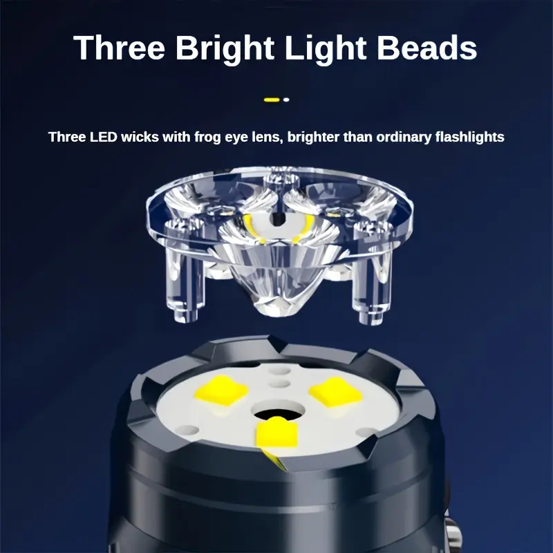 Mini 3LED Flashlight With Pen  - Stationery Supply のレビューと価格