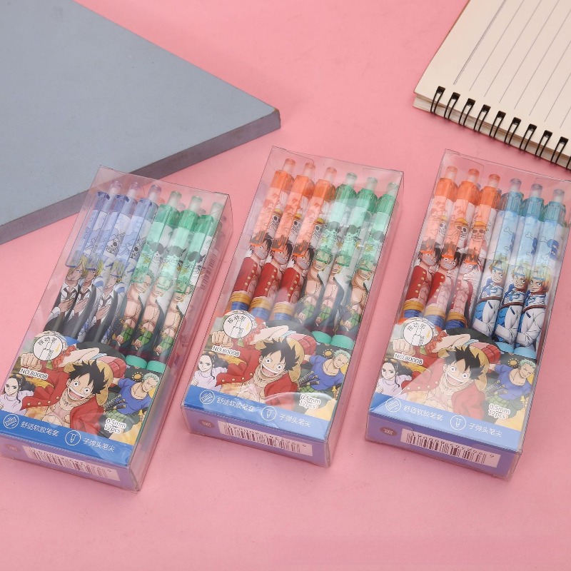 Anime One Piece Gel Pen Cute C - Gel Ink Pen Set のレビューと価格