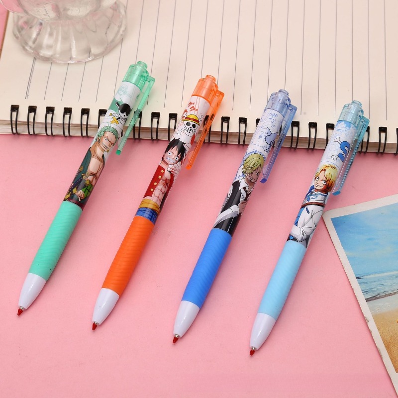 Anime One Piece Gel Pen Cute C - Gel Ink Pen Set のレビューと価格