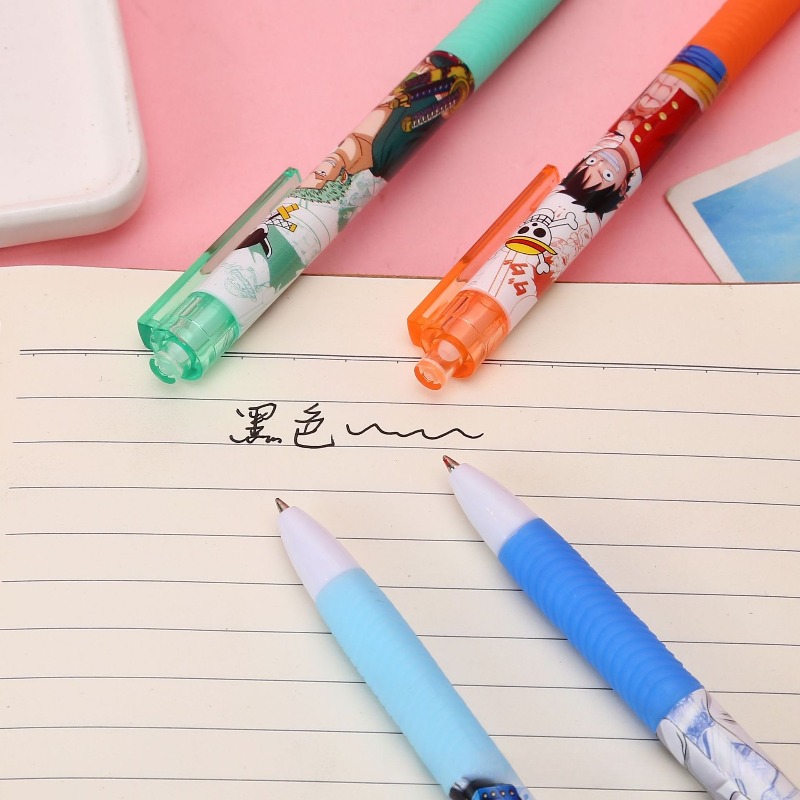Anime One Piece Gel Pen Cute C - Gel Ink Pen Set のレビューと価格