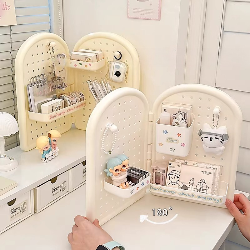 Cute Foldable Corner Pegboard  - Ideal Stationery & Office Supply のレビューと価格