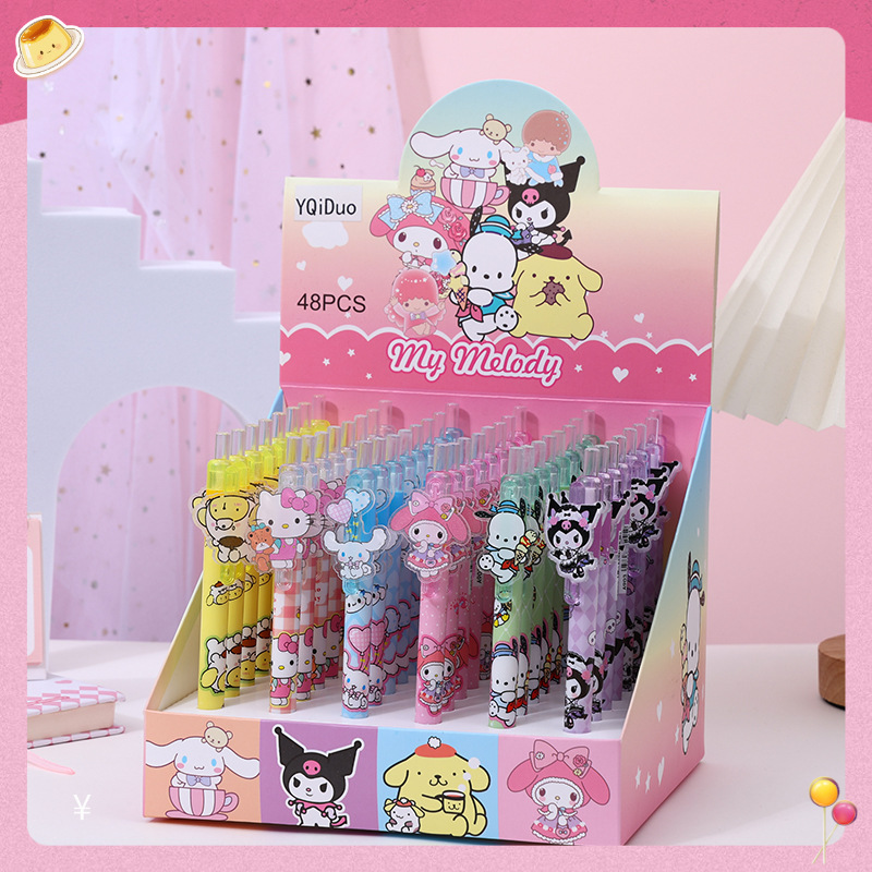 48pcs Gel Pen Kuromi KT My Mel - Stationery Warehouse のレビューと価格