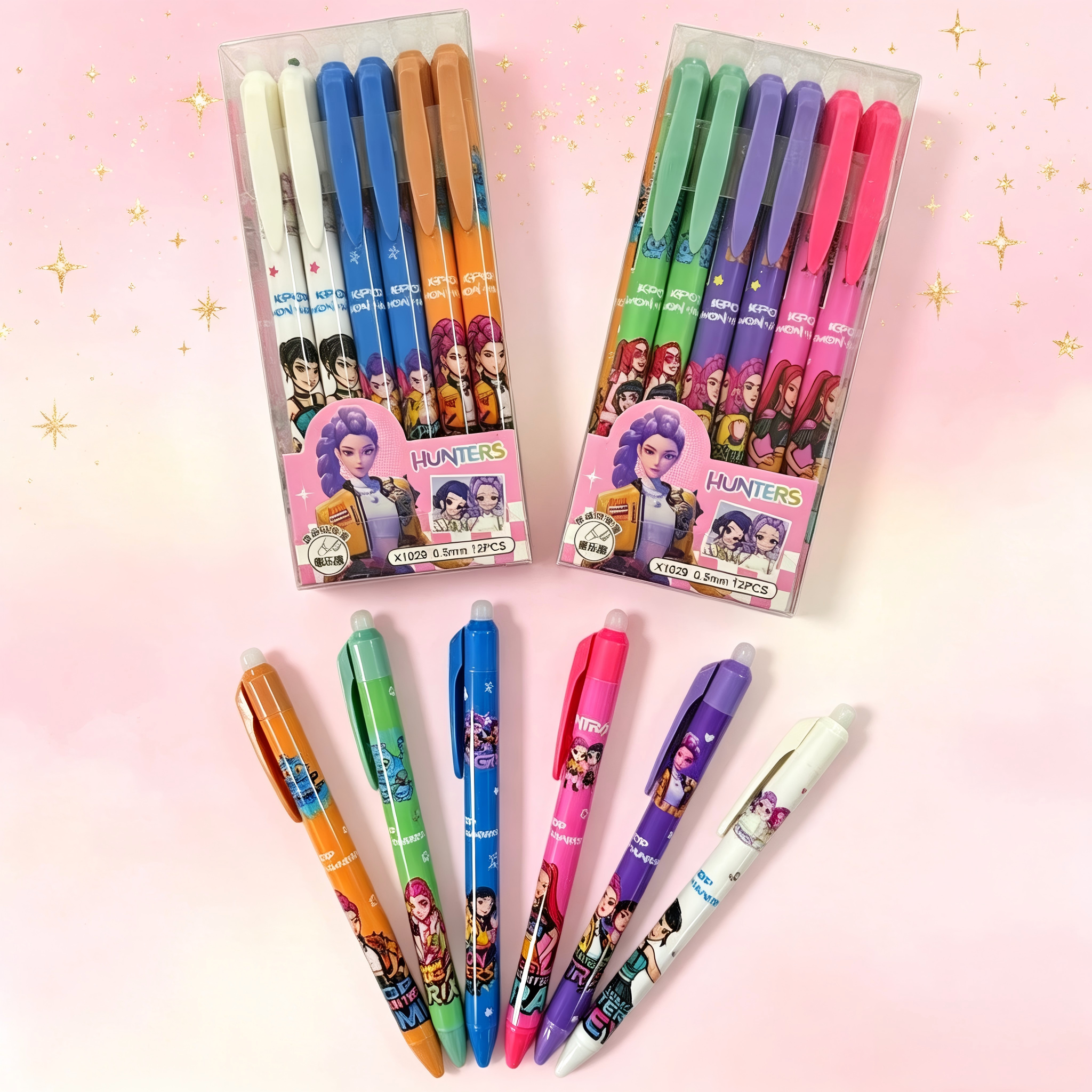 Cartoon Erasable Gel Pens Cute - Is Stationery Office Supply のレビューと価格